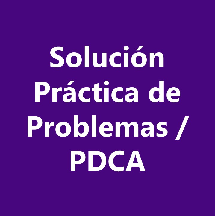 Herramienta Lean Solución Práctica de Problemas / PDCA Portada